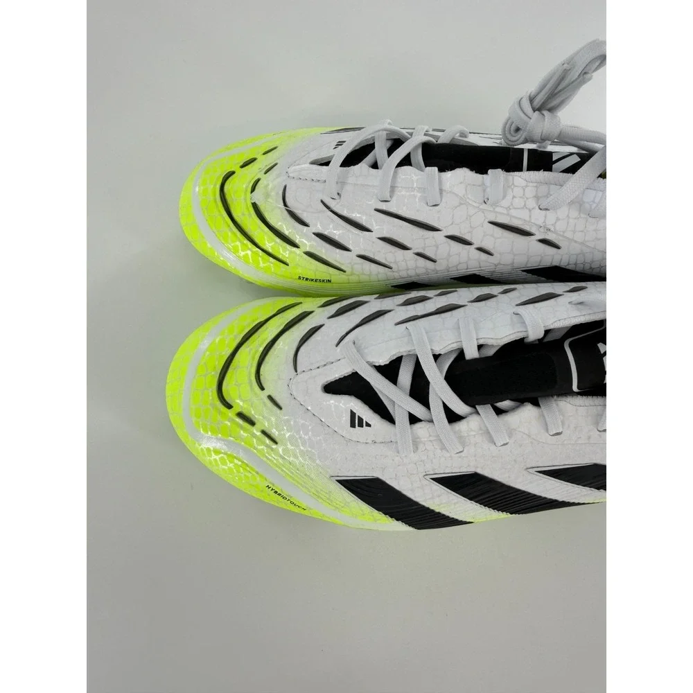 Adidas Predator Elite‎ SG Cleats Cloud White Black Lucid Lemon Men Sz 5.5 JI1067